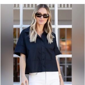 Classic Black Women's Top